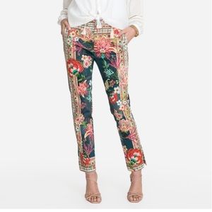 JOHNNY WAS Paco Twill Floral Pants